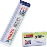 Mikro Min M-750 Cetvelli 2B 75mm 0.7mm x 1 Tüp Kalem Ucu