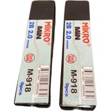Mikro Min M-918 2b 2.0mm Mekanik Kalem Ucu 9'lu Paket