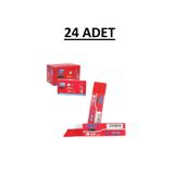 Mıkro Mın M-928 2.0X90mm Kursun Kalem Ucu Kırmızı 24 Adet