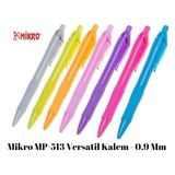 Mikro MP513 Versatil Kalem 0.9 mm Canlı Asortik Renkler ile Uygun Fiyatlı Kalem