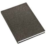 Mikro NT-23 Düz Simli Çizgili 13 x 19 CM Not Defteri