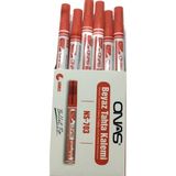 Mikro Onas NS-703 Beyaz Tahta Kalemi 12 Li Paket - Kırmızı