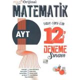 Mikro Orijinal Yayınları AYT Matematik 12'Li Deneme Sınavı Üniversite Hazırlık 2024