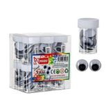 Mikro Oynar Siyah Göz GG-1210-3G Büyük 12 Tüp Kutu - Renkli