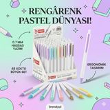 Mikro Pastel Seri Versatil Uçlu Kalem 0.7 mm - Ergonomik Tasarım ve Şık Yazım Deneyimi