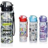 Mikro PM 3074 700 ml Matara Karışık Desen - 1 - Renkli