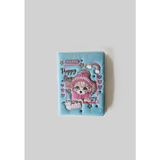 Mikro Puffy Pofuduk Not Defteri 3D Kabartmalı Squishy Defter (Karne si-Bayram si) - Mavi