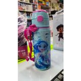 Mikro Resimli Aliminyum Matara 600 ml Kız MT-6016 - Pembe