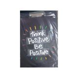 Mikro Sekreterlik St-20 Think Positive Desenli Sekreterlik+Lizi A5 Renkli Çizgili Defter