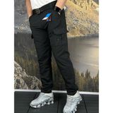 Mikro Taktical Cargocep Ithal Yazlık 8 Cepli Outdoor Pantolon - XL - Siyah