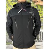 Mikro Taktikal Tactikal Softjel Içipolar Sıvı ve Rüzgar Geçirmez Outdoor Kışlık Mont Kapüşon Fermuarlı