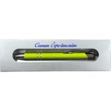 Mikro TS-2024 Canım Öğretmenim Neon Sarı Tükenmez Kalem Seti