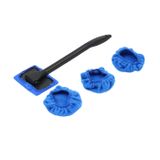 Mikrofiber Bez Cam Temizleme Aparatı 3 Adet Yedek Başlıklı