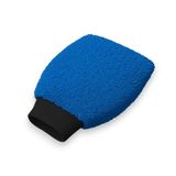 Mikrofiber Oto Araba Yıkama Kurulama Havlusu, Orta Boy Çift Katlı Araç Kurutma ve Torpido Silme Bezi (Mavi)
