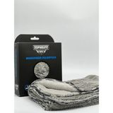Mikrofiber Oto Kurulama ve Temizlik Germany Tank Bezi 75X55 Cm. Renk: Gri 750 Gsm
