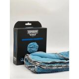 Mikrofiber Oto Kurulama ve Temizlik Germany Tank Bezi 75X55 Cm. Renk: Mavi 750 Gsm