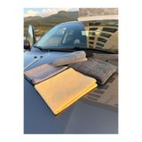 Mikrofiber Oto Yıkama Paketi Araç Kurulama Havlusu, Cam Bezi, Araba Yıkama Eldiveni, Güderi Bezi