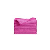 Mikrofiber Temizlik Bezi Pro Pembe 40X40 Cm - 5 ADET - 250 GSM - Cam Bezi - Mutfak Bezi (2 ADET)