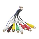 Mikrofon Girişsiz Android Multimedya Double Teypler İle Uyumlu 20 Pin Amfi Rca Kablo Demeti Diğer