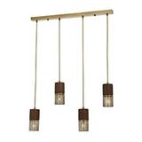 Mikrofon Modern Avize E27 48w 80x9cm Metal Eskitme Avonni-av-1830-4ey Kaplama