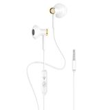 Mikrofonlu Kablolu 3.5mm Jack Girişli Kulaklık – Net Ses, Günlük Kullanım (Beyaz)