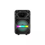 Mikrofonlu Karaoke Bluetooth Hoparlör 20W Güçlü Rgb Led Işıklı Taşınabilir Speaker
