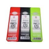 Mikrogold 07 mm Kalem Ucu Min - 3 Tüp 120 Adetli Farklı Renklerde Yüksek Kalite