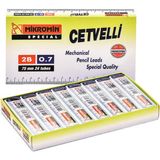 Mikromin Cetvelli Versatil Kalem Ucu 0.7 Siyah Renk 8 Adet Özel Kalite Mekanik - - - 0 - Siyah