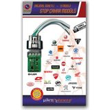 Mikron Devre Bmw Uyumlu 13 Modlu Stop Çakar Modülü Uçak Kanadı Orijinal Soket F1 Stil Çakarlı Stop Devresi - R 1250 GS Adventure (2020-2024)