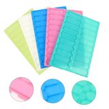 Mikroskop Slide Kutusu 20li-Lamel Taşıma Standı Tray-Pembe