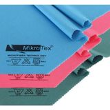 Mikrotex (9 Adet) Mikrofiber Cam Bezi ve Temizlik Bezi 40X50 Cm. Mavi - Pembe - Yeşi