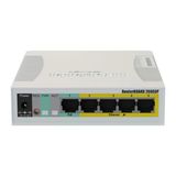 Mikrotik Css106-1G-4P-1S 5 Bağlantı Noktalı Gigabit Bulut Akıllı Anahtar Poe Swos Sfp