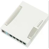 Mikrotik Routerboard 260Gs 5 Bağlantı Noktalı Gigabit Akıllı Anahtar, Sfp 10047 İle (Sfp Kafesli Gigabit Akıllı Anahtar, Swos, Plastik Muhafaza, Psu)