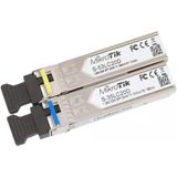 Mikrotik Sfp Modülü Çifti, S-35Lc20d 1.25G Sm 20Km T1310nm/R1550nm, S-3553Lc20d (1.25G Sm 20Km T1310nm/R1550nm + S-53Lc20d 1.25G Sm 20Kmt1550nm/R13