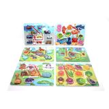 mikudesign Ahşap Mıknatıslı Tutma Oyunu Ve Yazı Tahtası MKTB-Esk-93-939