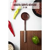 Mikudesign Akasya Servis Kevgiri ve Sunum Kevgiri Çok Renkli