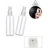 mikudesign Boş Sprey Şişesi - 100 ml - Plastik - Şeffaf