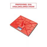 Mikudesign Dekor 076 Sıvacı Küreği | 36X44 Cm, Hafif Ve Dayanıklı Plastik Gövde, Ergonomik Sap