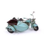 mikudesign Dekoratif Metal Motosiklet Sepetli Vintage Dekoratif Hediyelik MKTB-Knm-1510A-7919