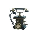 mikudesign Dekoratif Metal Telefon Kumbaralı Kumbara Biblo Hediyelik MKTB-Knm-1104B-842