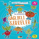 mikudesign İlk Kelimelerle Sağlıklı Sebzeler Yapıştır-Boya-Öğren 614810