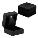 mikudesign Işıklı Siyah Renk Yüzük Kutusu MKTB-T7618