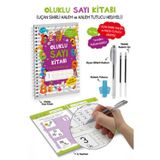 mikudesign Oluklu Sayı Kitabı / Uçan Sihirli Kalem ve Kalem Tutucu Hediyeli - 3+ 762585