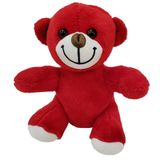mikudesign Sevimli Kırmızı Peluş Oyuncak Ayı 24242449734