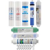 Mil 12 Aşama Açık Kasa Su Arıtma Cihazı Filtresi Aquaflo (Ak-12-Set-S)