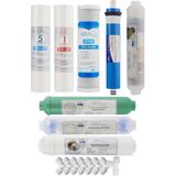 Mil 12 Aşama Açık Kasa Su Arıtma Cihazı Filtresi Aquaflo Membran (AK-12SET-A)