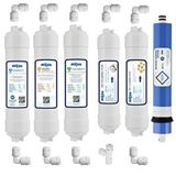 Mil Kapalı Kasa Su Arıtma Cihazı 6lı Multimeral Filtreli Standart Membranlı Set (kk-6-set-s)