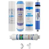 Mil Su Açık Kasa Su Arıtma Cihazı 5li Filtresi Gaclı Standart Membran Set
