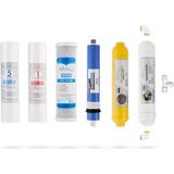 Mil Su Açık Kasa Su Arıtma Cihazı 6'lı Filtresi Standart Membran Set