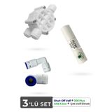Mil Su Arıtma Cihazı İçin Yenileme Kiti (Quick Check Valve-Shut Off-Flow)